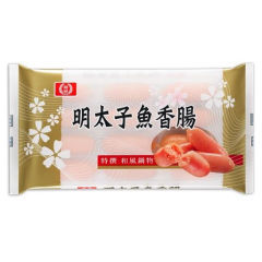 桂冠明太子魚香腸120g/盒 桂冠明太子魚香腸120g/盒