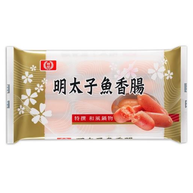 桂冠明太子魚香腸120g/盒